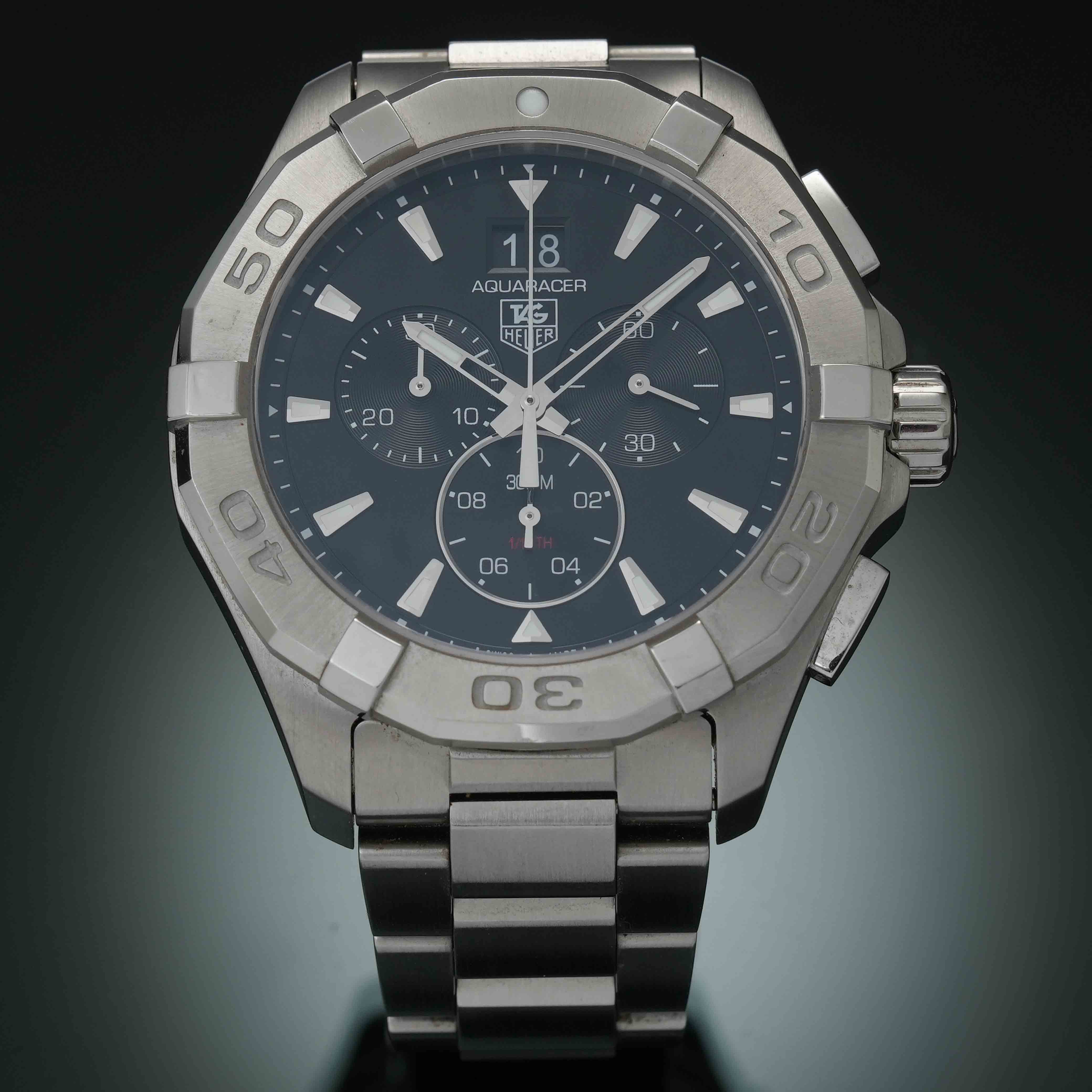 TAG Heuer(USED)태그호이어 아쿠아레이서 쿼츠 CAY1110-0